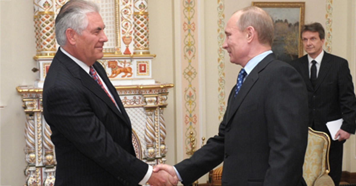 Tillerson mit Putin