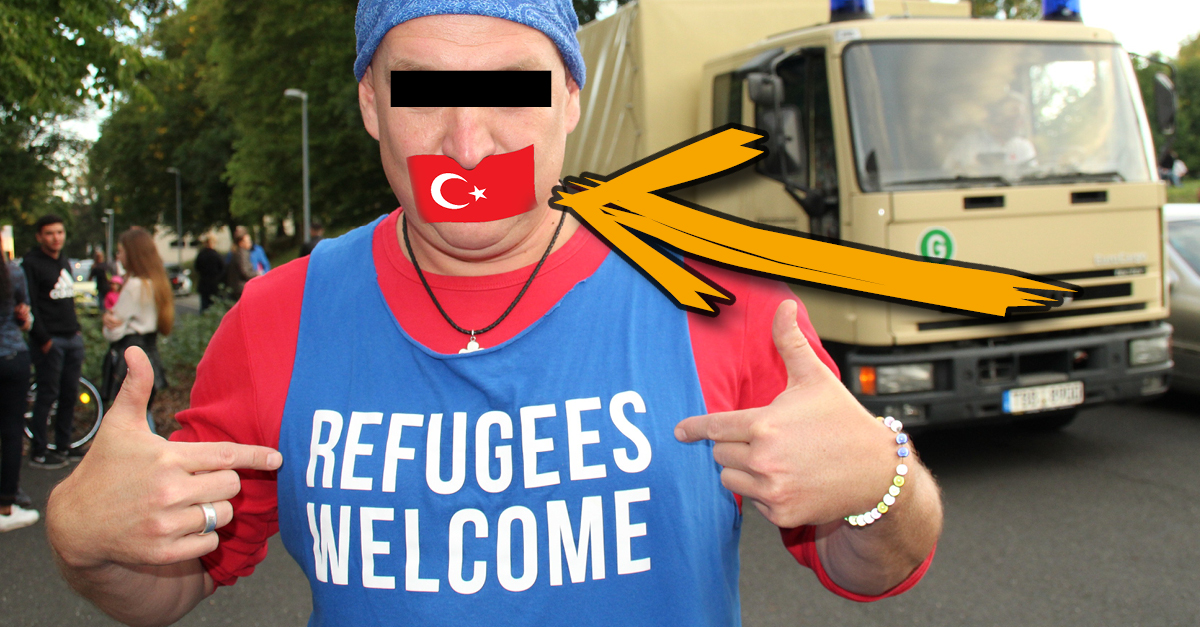 Willkommensklatscher
