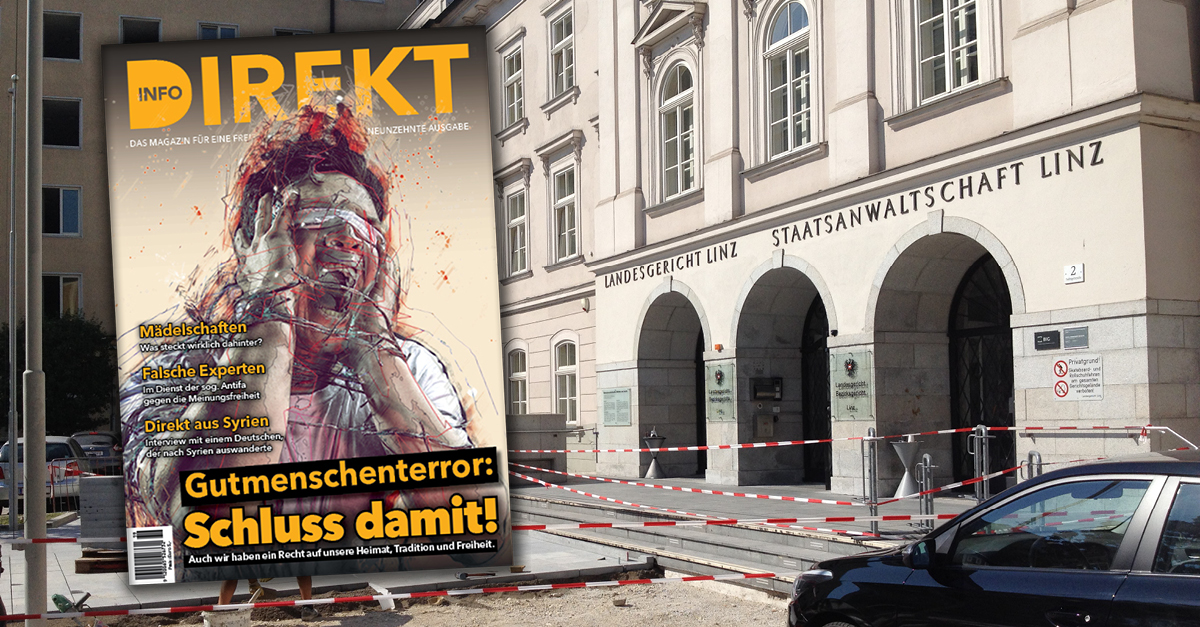 rechtsextremismus-experte gegen Info-DIREKT vor Gericht