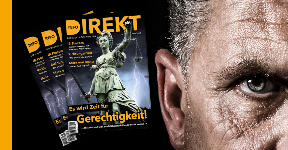 Magazin Info-DIREKT: "Es wird Zeit für Gerechtigkeit!"