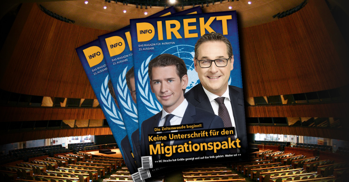Magazin Info-DIREKT: UN-Migrationspakt stoppen