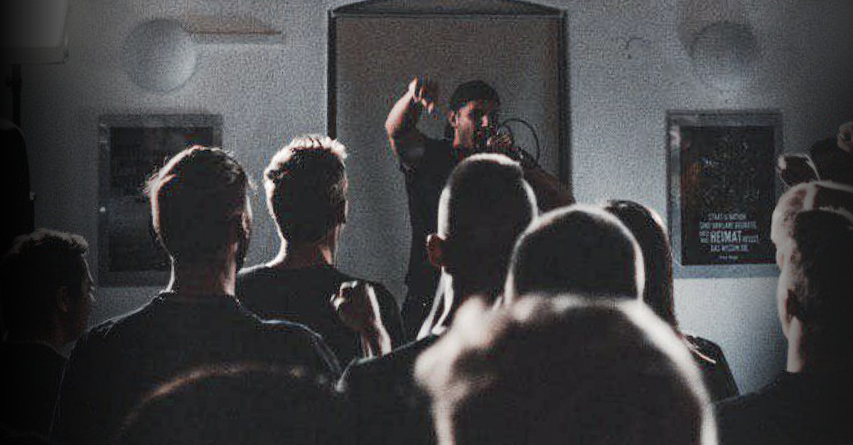 Konzert des patriotischen Rappers "Komplott" in Linz