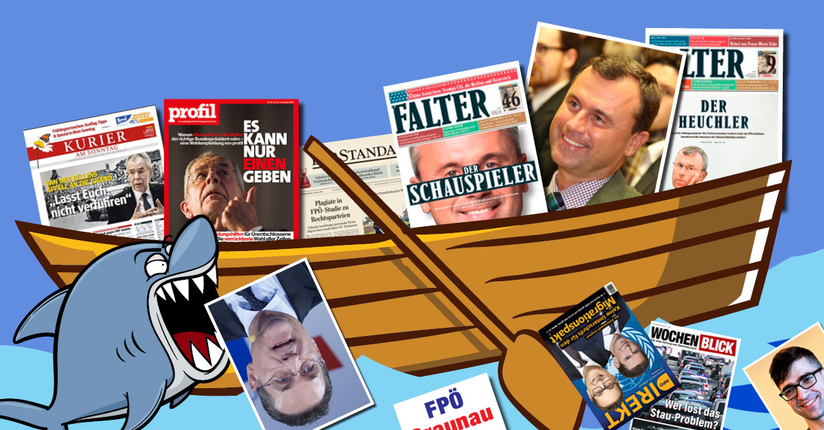 Norbert Hofer (FPÖ) bedankt sich bei "linksextremen Falter"