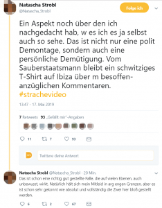 Natscha Strobl über HC Strache