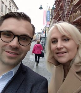 Angelika Winzig (ÖVP) und Michael Scharfmüller (Info-DIREKT) Michael Scharfmüller (Info-DIREKT) und Angelika Winzig (ÖVP)
