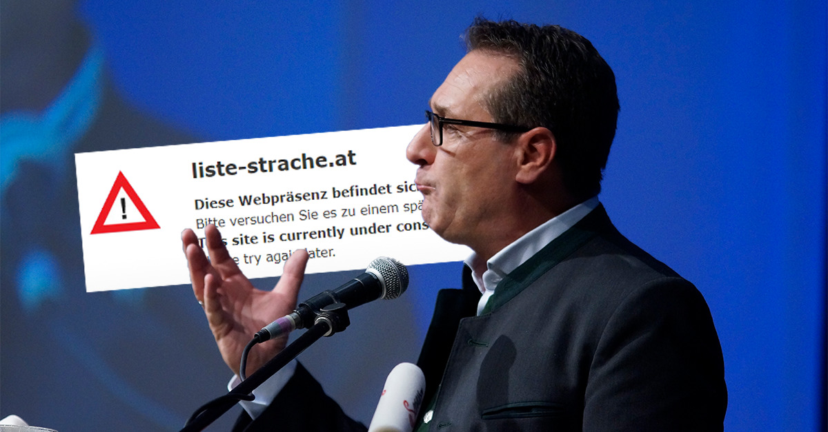 Tritt HC Strache mit einer eigenen Liste zur Wienwahl an?