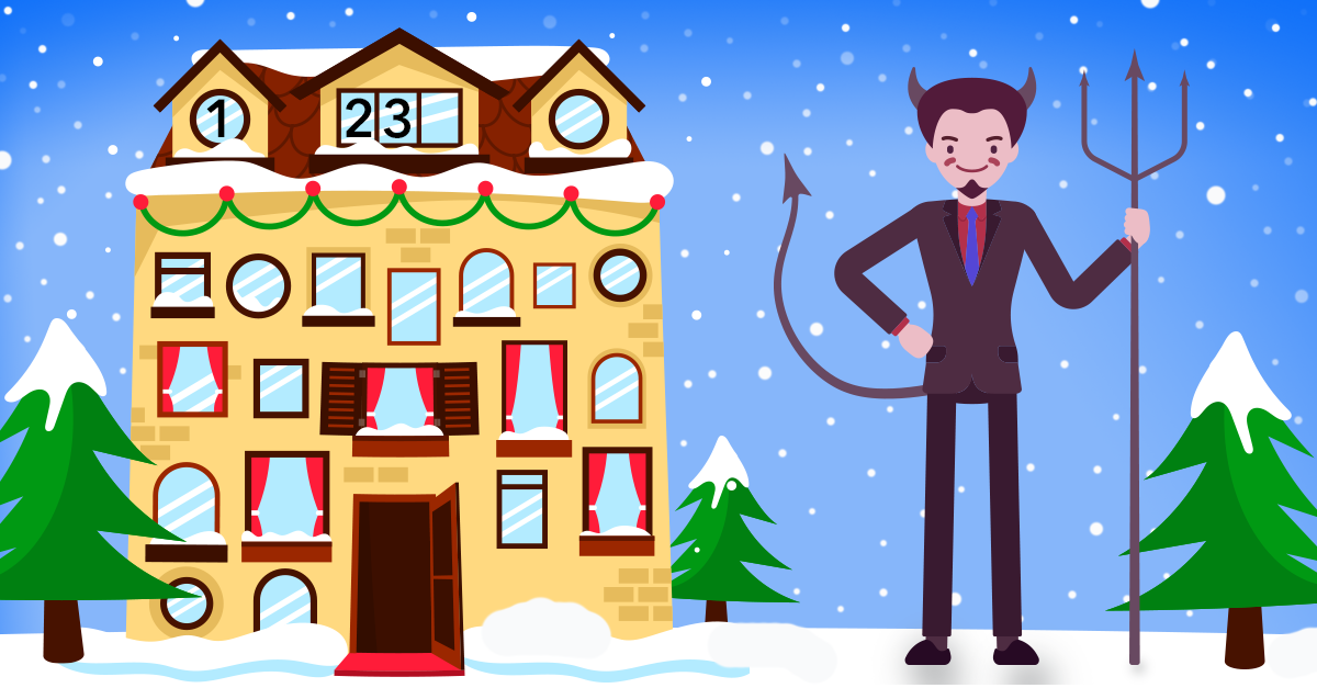 Adventkalender, Tür 3: "Anwalt des Teufels"