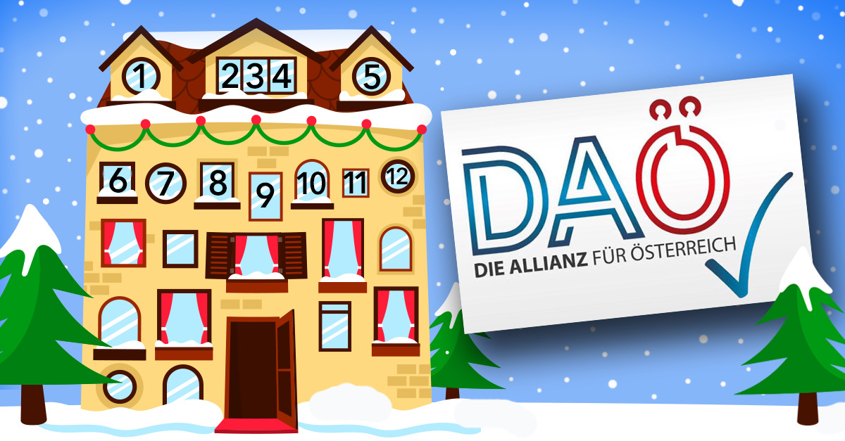 Adventkalender, Tür 12: Trotz "DAÖ", bitte keine Schlammschlacht!