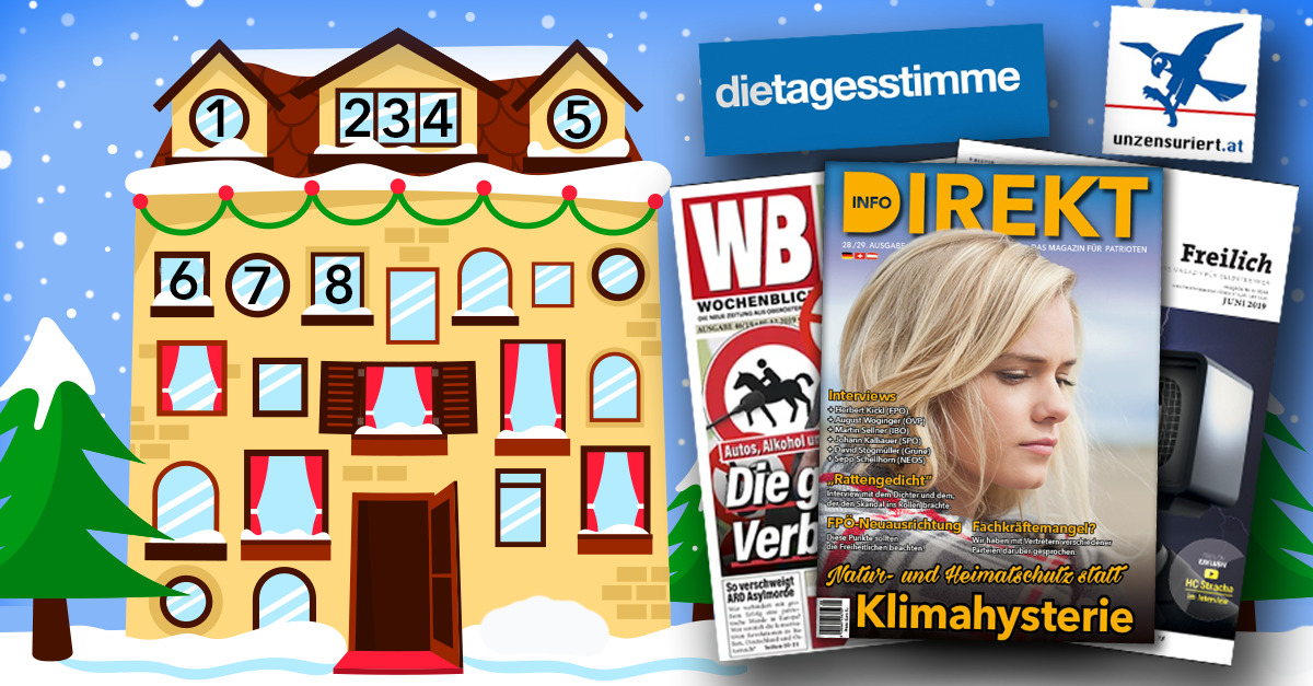 Adventkalender, Tür 8: Medien-Strategie