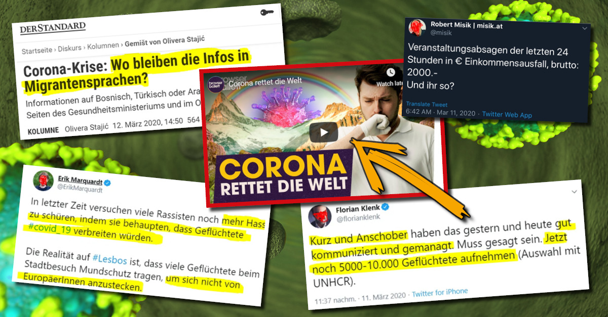 Corona-Krise: So abgehoben reagieren Gutmenschen darauf!