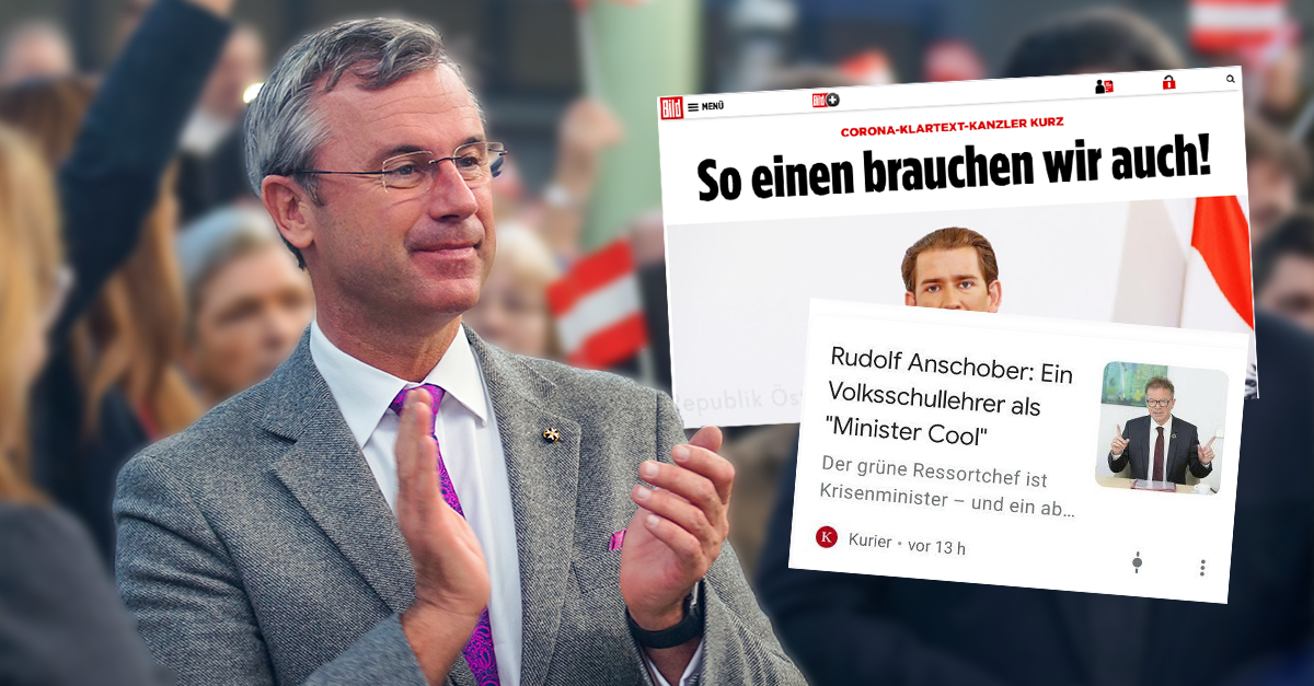 Corona-Krise: FPÖ-Chef Norbert Hofer dankt Regierung für gute Arbeit