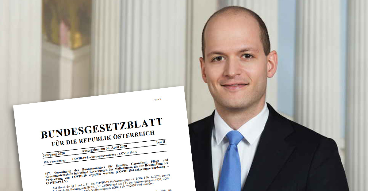 Rechtsanwalt Schilchegger klärt auf: Lockerungsverordnung ist wieder nur eine Mogelpackung