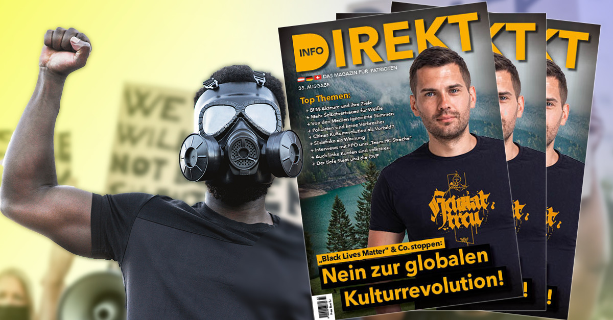 Info-DIREKT Ausgabe 33: BLM stoppen: Nein zur globalen Kulturrevolution!