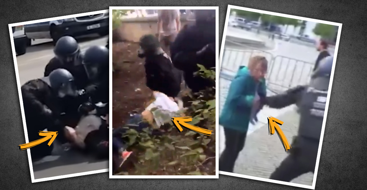 Bei der Querdenken Demo in Berlin kam es durch Polizeibeamte zu vielfachen gewalttätigen Übergriffen auf Frauen.