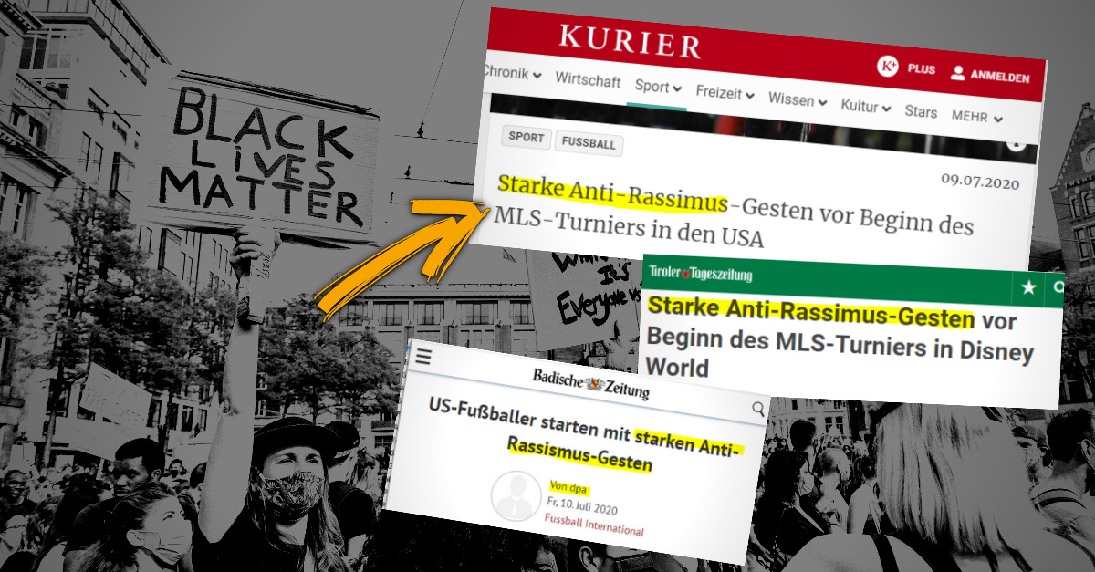 Black Lives Matter: Lügen und Mythen der Medien