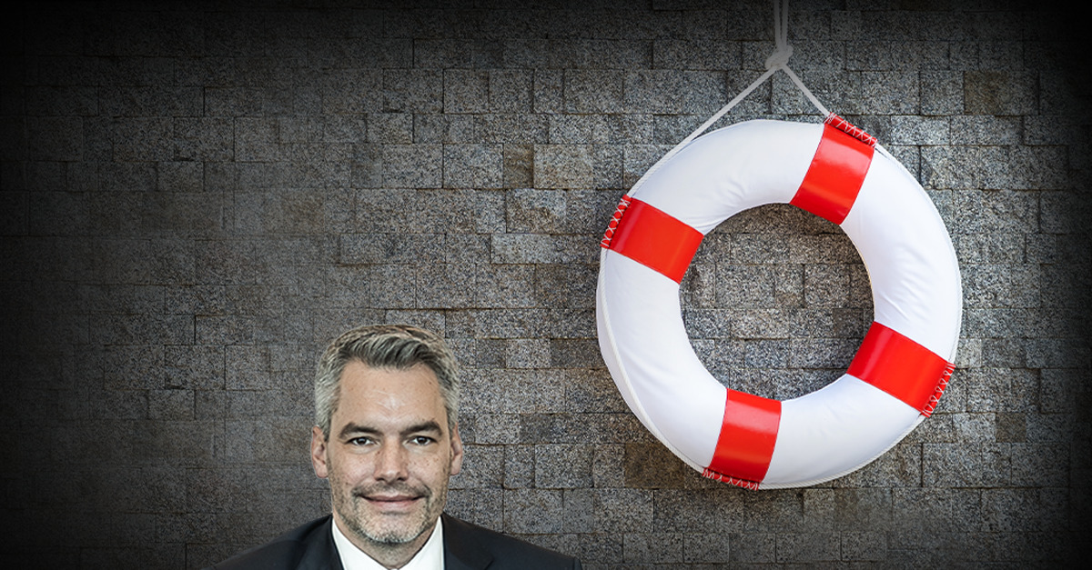 Lockdown als Rettungsring für Innenminister Karl Nehammer (ÖVP)