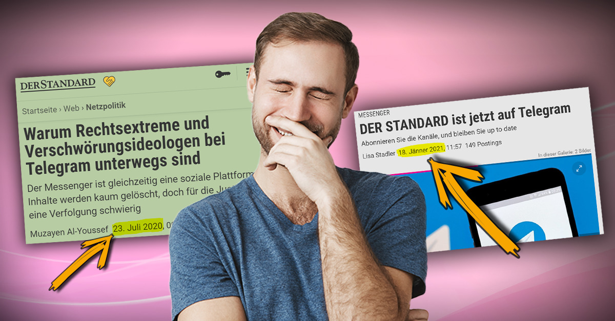 Zum kaputt lachen: Doppelstandards beim "Standard"