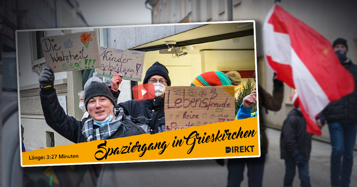 Spaziergänge gegen Corona-Wahnsinn: Widerstand in den Bezirken wächst