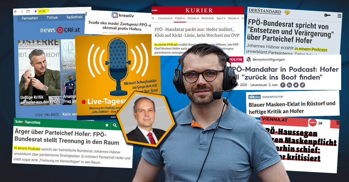 Neues Info-DIREKT Format sorgt für Wirbel in den etablierten Medien
