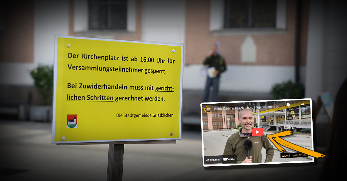Corona-Demo in Grieskirchen: Bürgermeisterin bleibt uneinsichtig