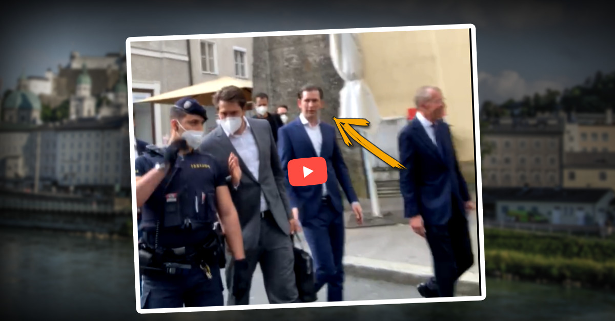 "Kurz muss weg"-Rufe auch bei Kanzler-Besuch in Salzburg