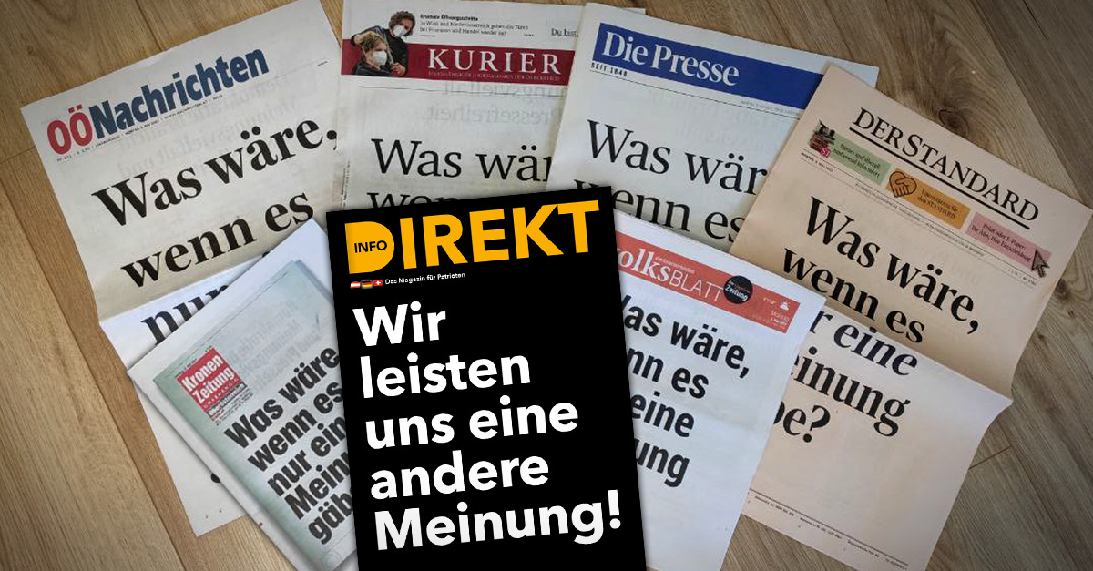 Was, wenn es tatsächlich nur noch eine Meinung in Österreich gäbe?