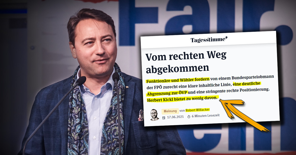 Haimbuchner-Berater Robert Willacker fordert von Kickl mehr Abgrenzung zur ÖVP