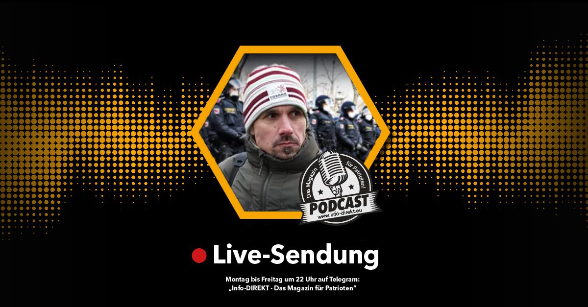 Martin Rutter im Info-DIREKT Live-Podcast