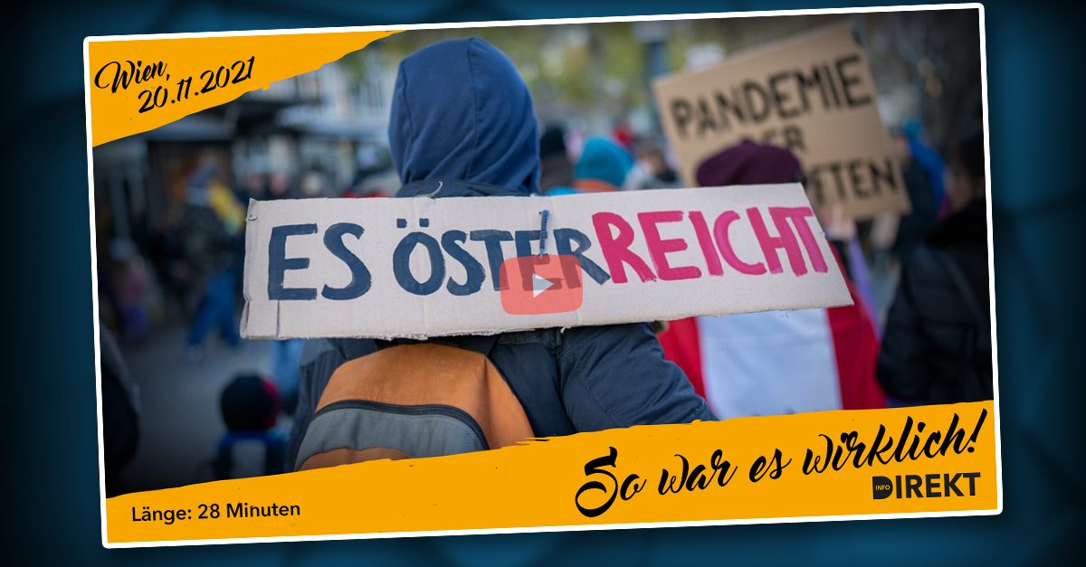 Freiheitsdemo in Wien: So war es wirklich!