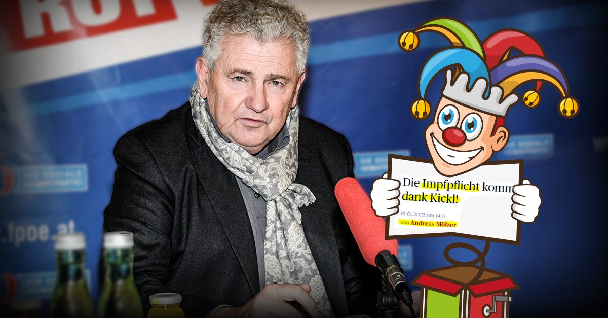 Andreas Mölzer: Die Impfpflicht kommt dank Kickl!