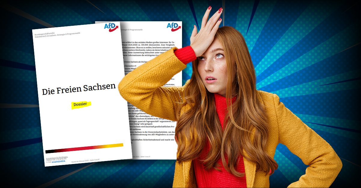 Unvereinbarkeitsliste: AfD nutzte Antifa-Quellen als Entscheidungshilfe