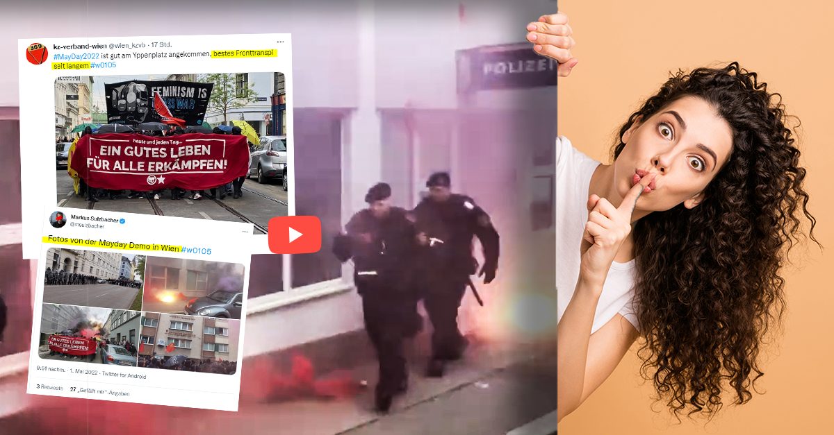 Die Demos der Antifa am 1. Mai, legen die Doppelmoral der etablierten Medien und ihrer "Experten" offen.