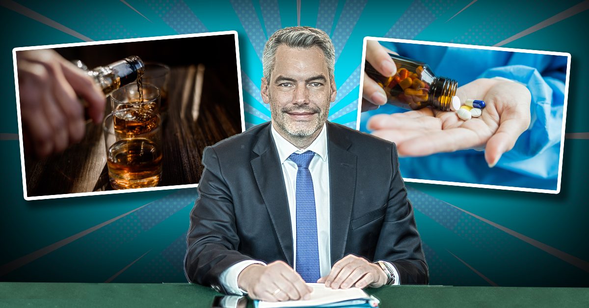 "Alkohol oder Psychopharmaka": Damit hat Nehammer FAST recht!