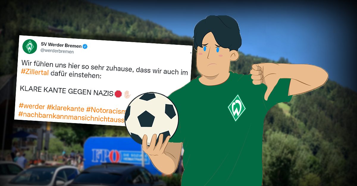 Gratis-Mut: Eigentor für Werder Bremen in Tirol