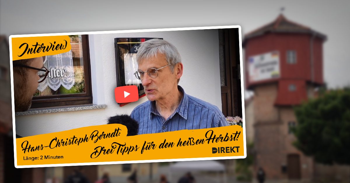 Widerstands-Tipps für den heißen Herbst von Hans-Christoph Berndt (AfD)