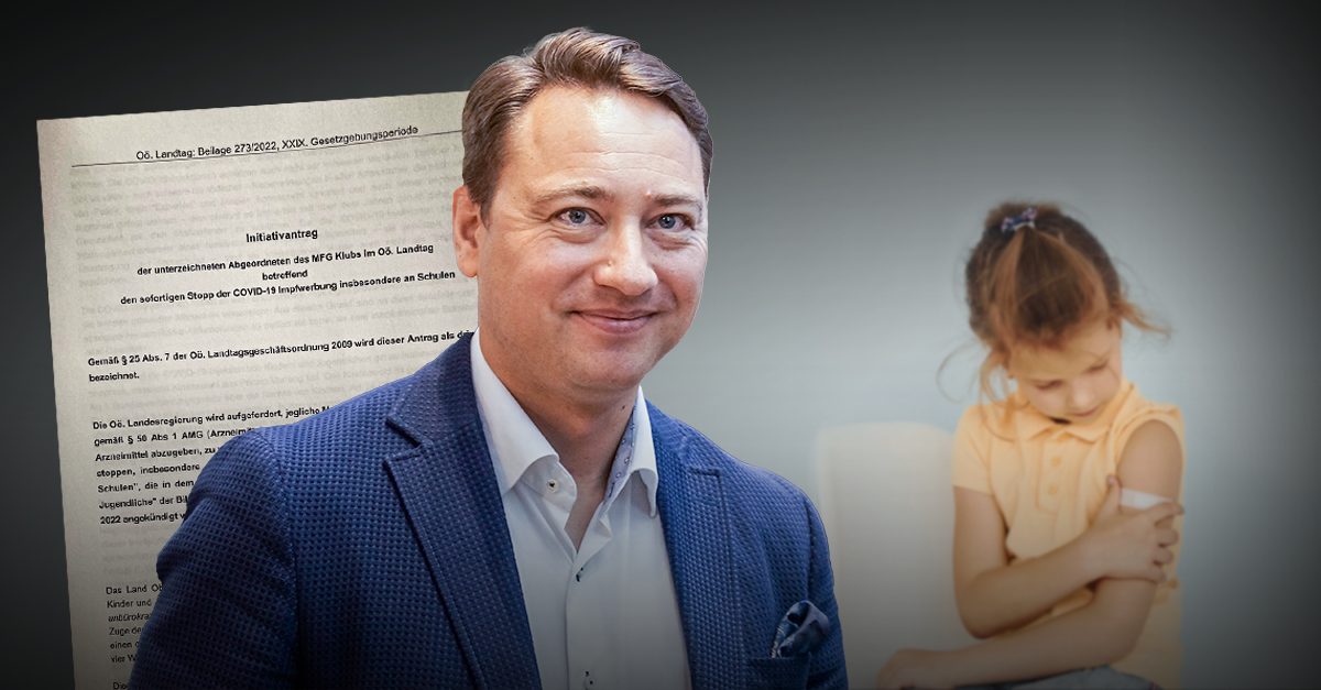 Haimbuchner-FPÖ für Impfwerbung an Schulen?