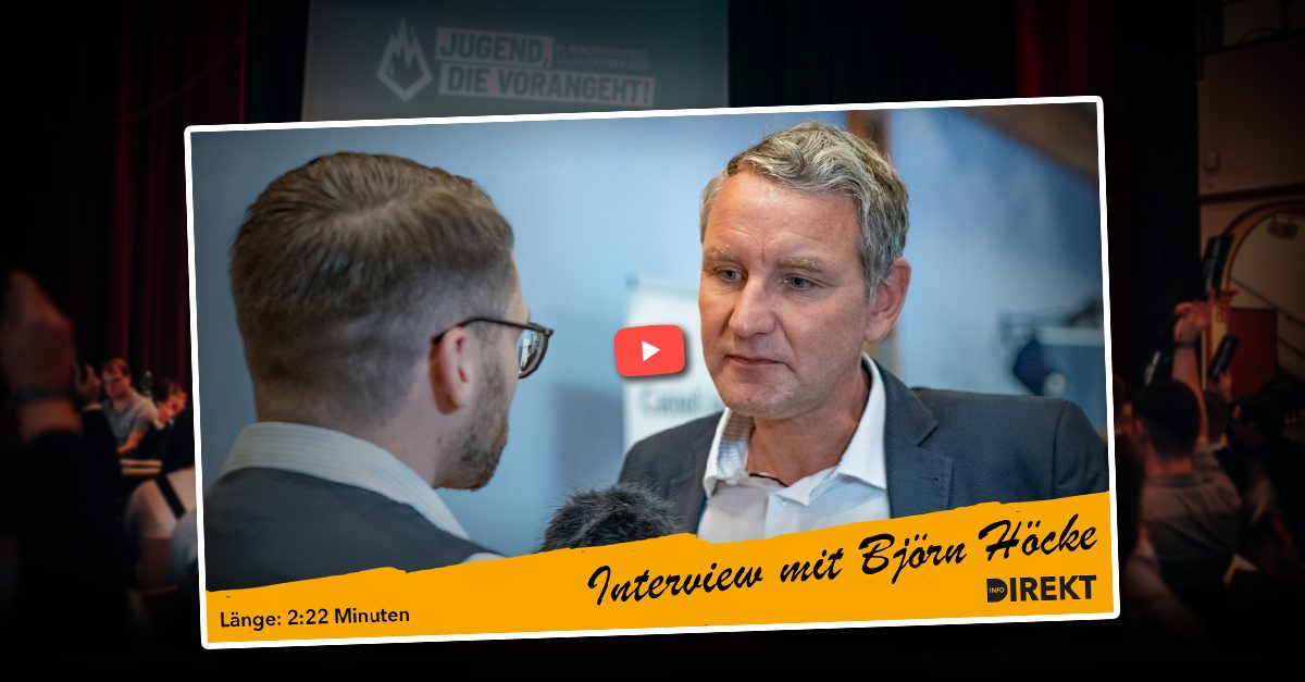 Björn Höcke (AfD): "Der Kampf wird auf der Straße entschieden!"