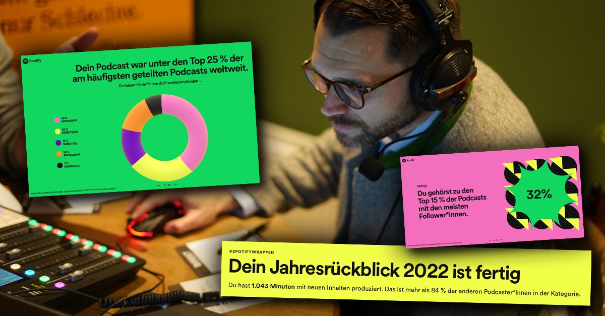 Spotify: "Info-DIREKT Live-Podcast" unter den Top 25 Prozent