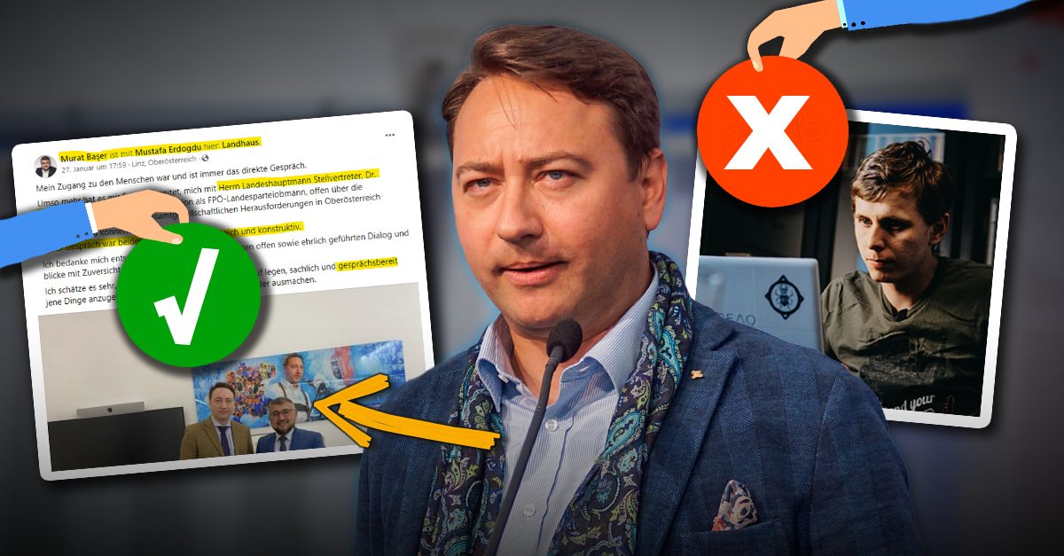 Türken ja, Patrioten nein - die Prioritäten des Manfred Haimbuchner