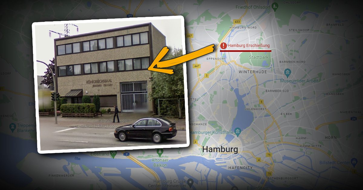 Hamburg: Schießerei in Zeugen-Jehovas-Kirche mit mehreren Toten