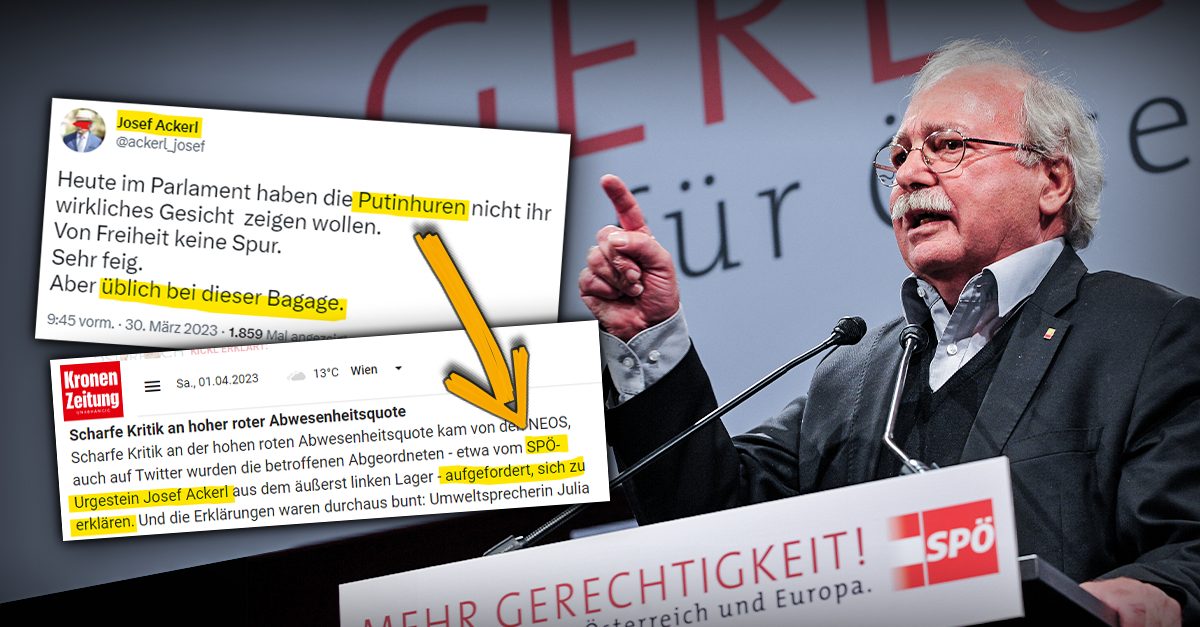 "Putinhuren" - SPÖ-Urgestein Ackerl beschimpft eigene Genossen