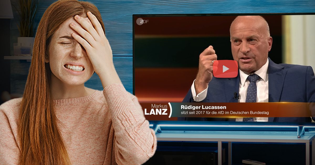 Distanzeritis: So ging AfD-Lucassen im ZDF Lanz auf den Leim