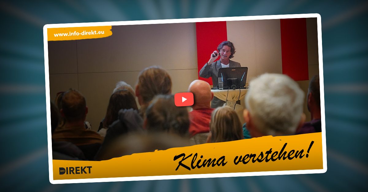 Physiker Strehl: "Der Mensch hat nahezu keinen Einfluss aufs Klima!"