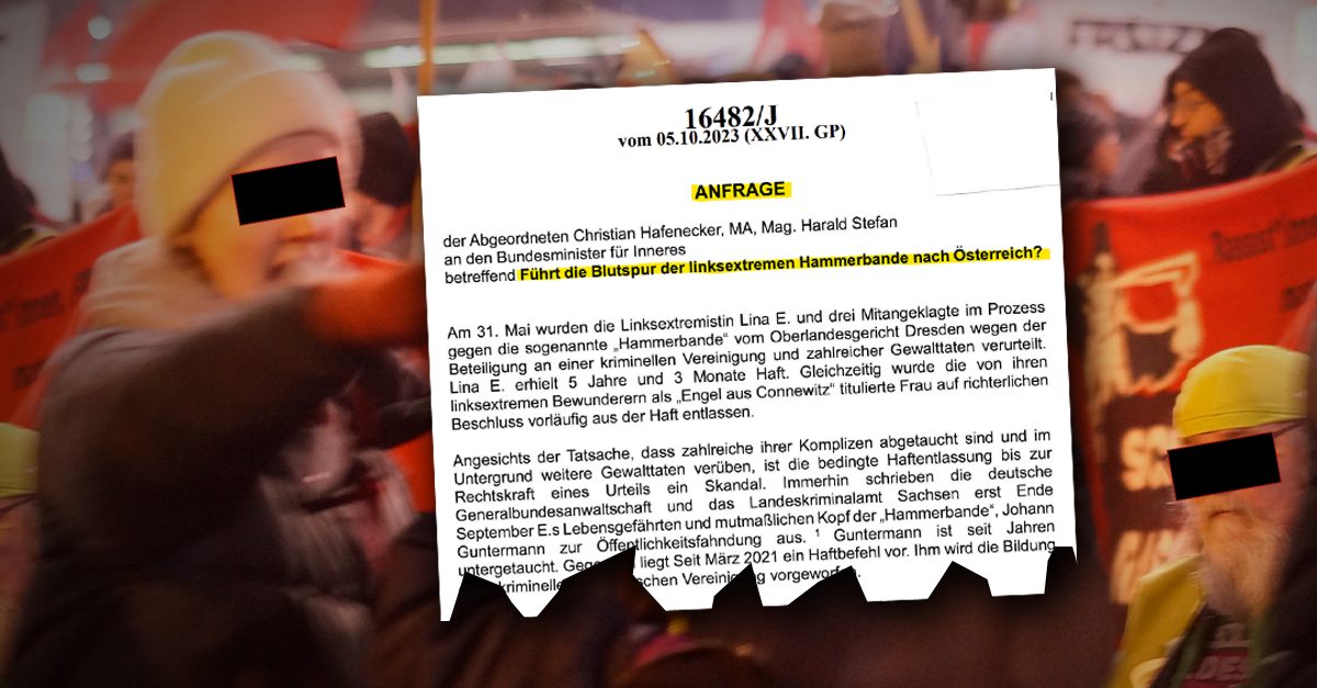 Hammerbande: Parlamentarische Anfragen setzen Antifa unter Druck