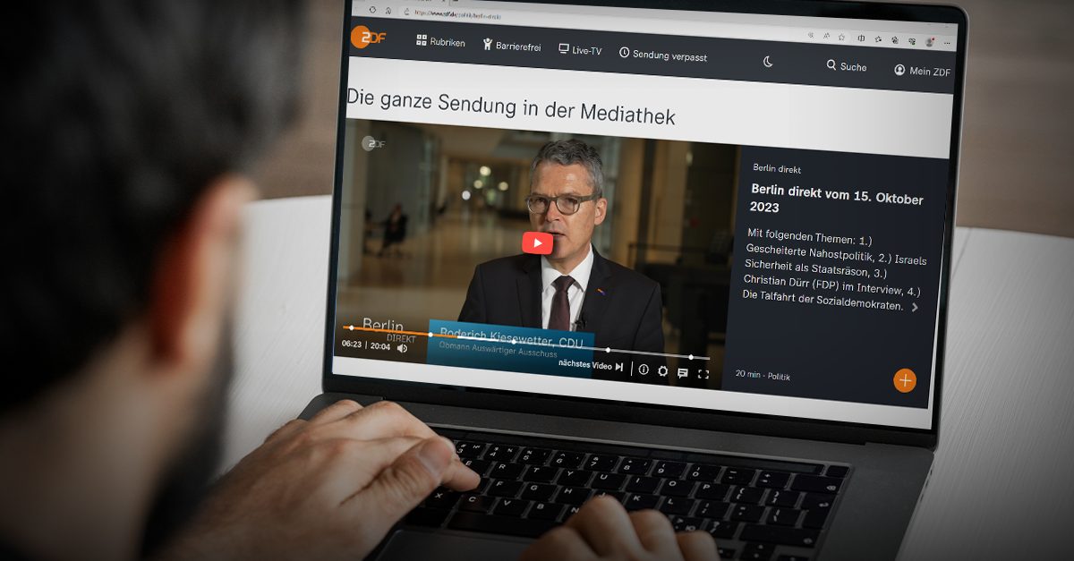 CDU-Politiker: "Mit unserem Leben die Sicherheit Israels verteidigen"