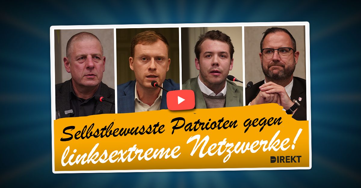 Selbstbewusste Patrioten warnen vor Linksextremismus!