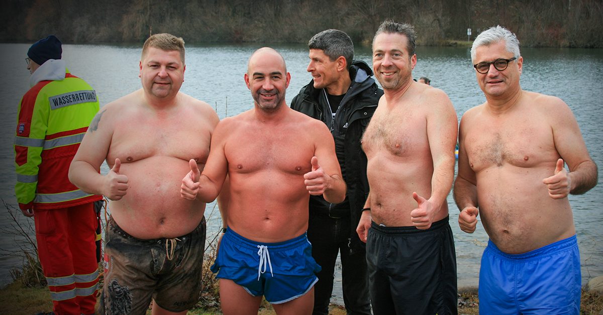 FPÖ-Eisschwimmen: "Das beste Training für das Immunsystem"