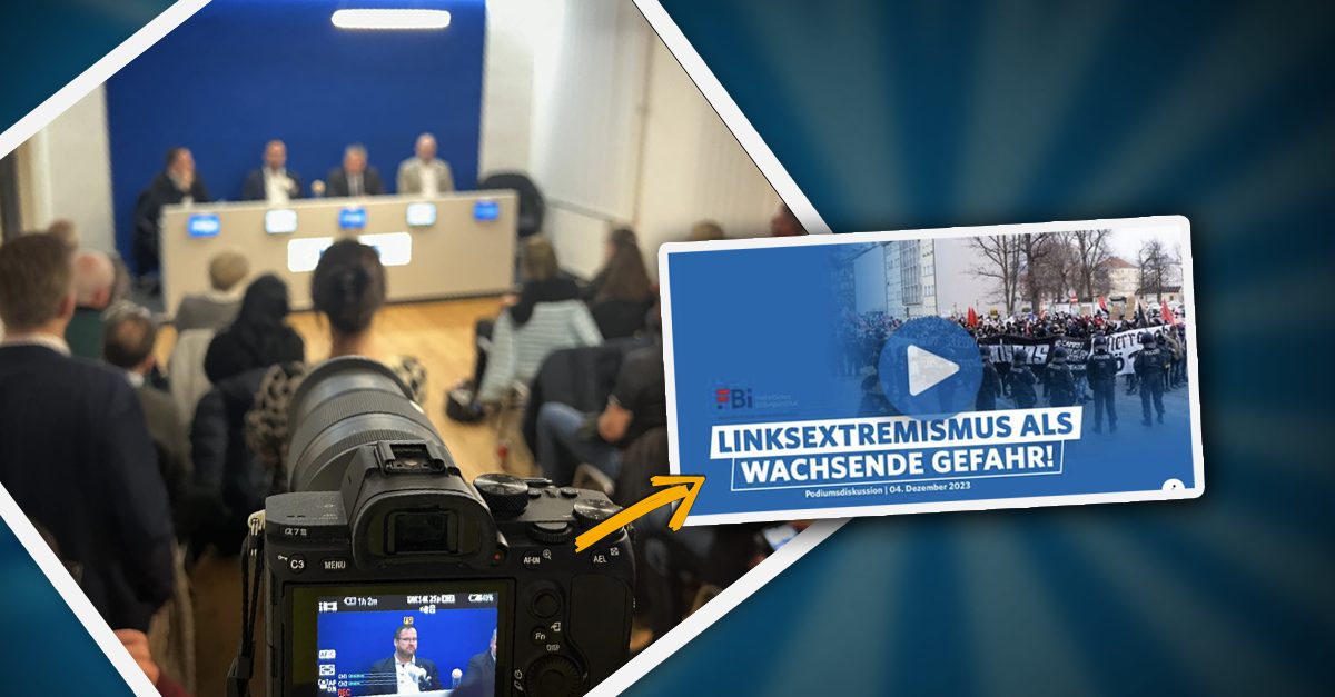 Trotz Antifa-Terror: Diskussion über Linksextremismus fand statt!