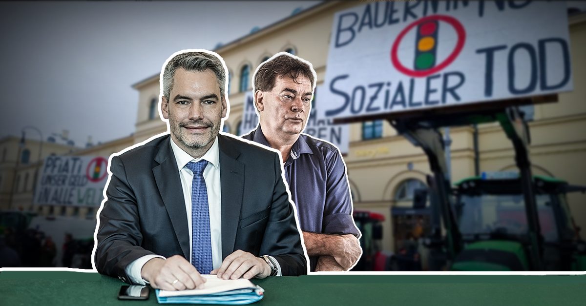 Bauernprotest: Die ÖVP sollte sich warm anziehen!