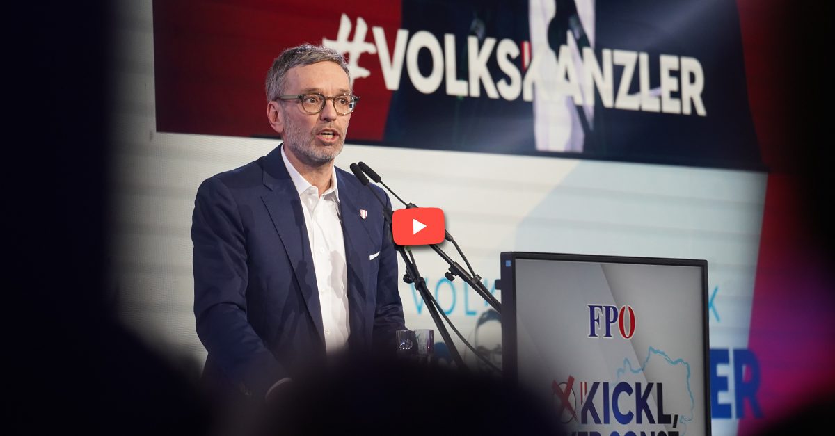 Diese Kickl-Rede lässt das gesamte Establishment aufheulen